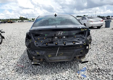 2017 Hyundai Sonata Sport из США, поврежденный, VIN 5NPE34AF1HH553536